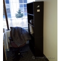 Espresso 72" 5 Shelf Bookcase with Adjustable Shelves